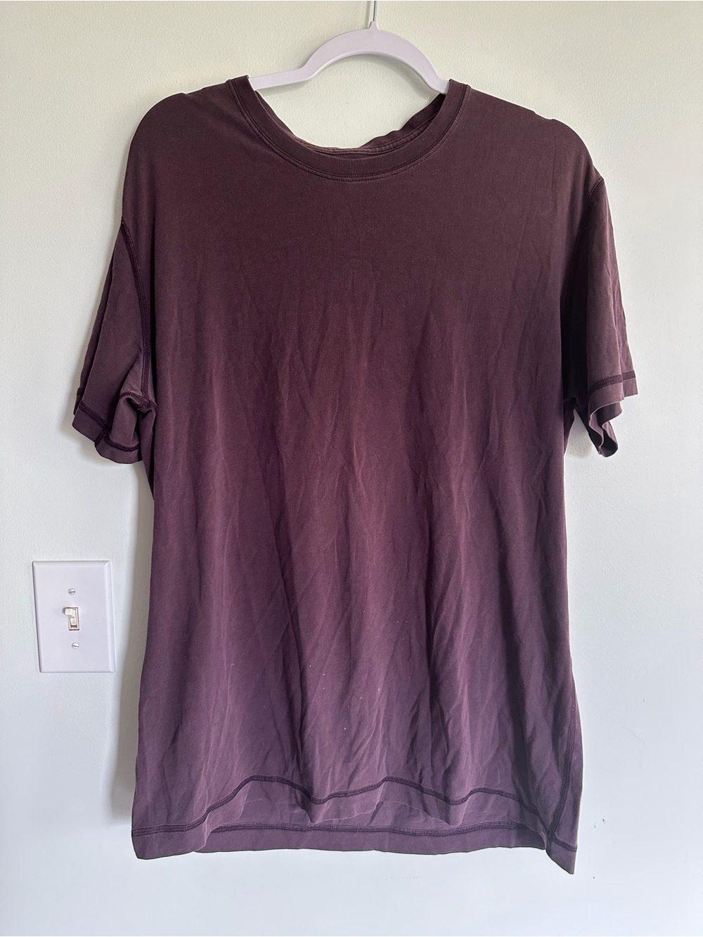 Lululemon Men's Classic Crew Neck T-Shirt - Deep Plum